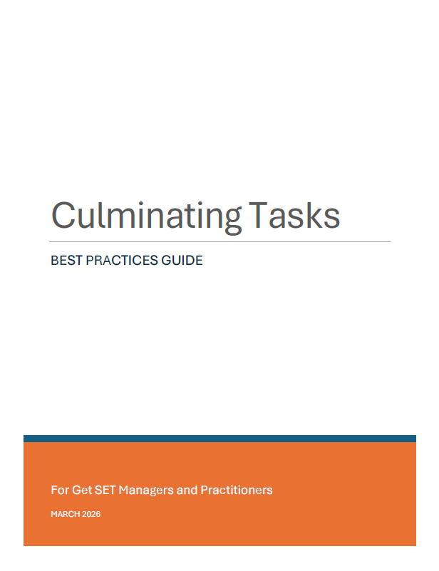 Culminating Task Best Practices Guide cover